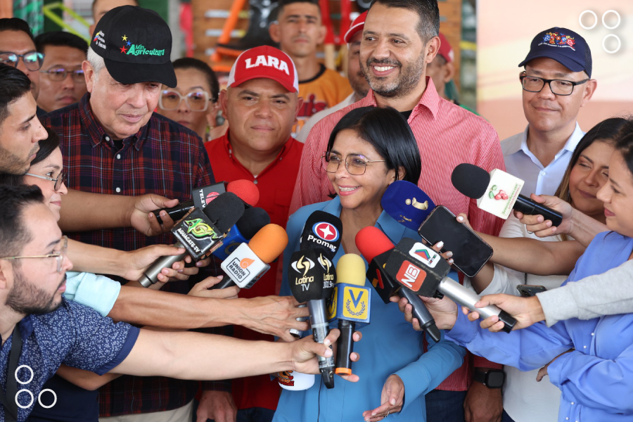 <strong>Delcy Rodríguez: Venezuela está recuperando su capacidad productiva</strong>