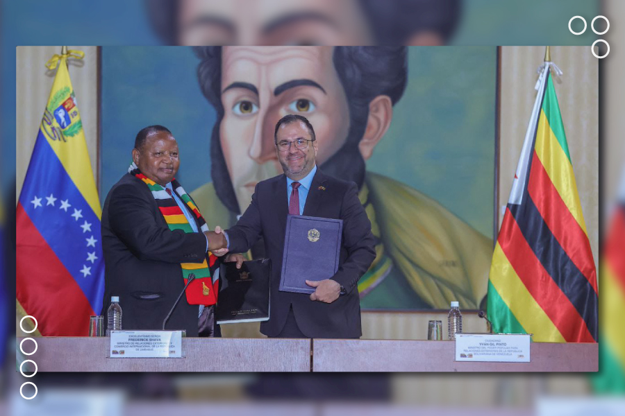 Venezuela y Zimbabue afianzan cooperación con 11 acuerdos suscritos