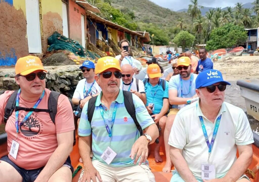Empresarios de Portugal exploran rutas turísticas en Aragua