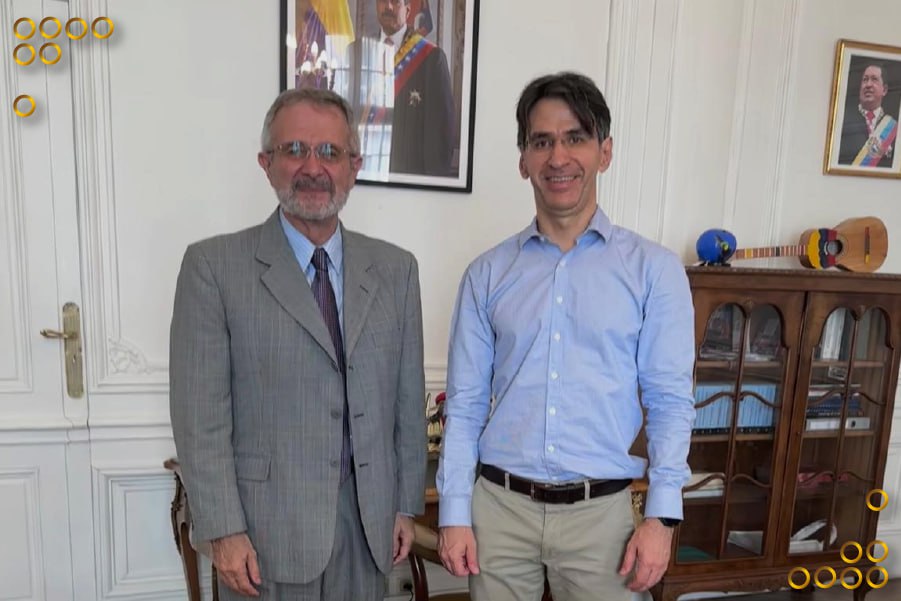 Fructífera reunión para promover comercio bilateral entre Venezuela y Francia