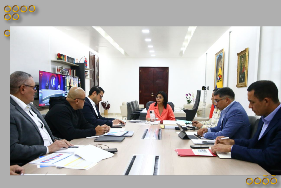 Vicepresidenta Ejecutiva lidera encuentro para impulso del aparato productivo