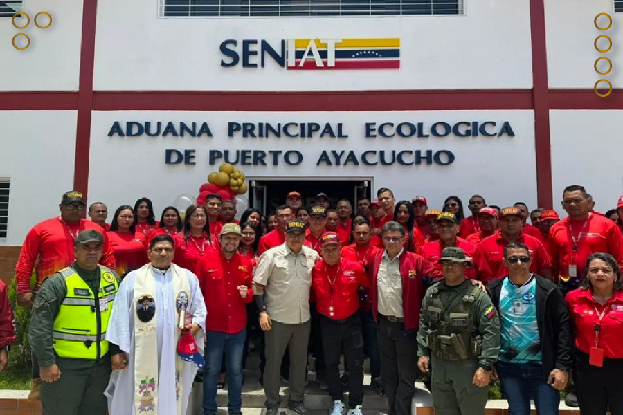 Seniat inaugura aduana principal ecológica en Puerto Ayacucho