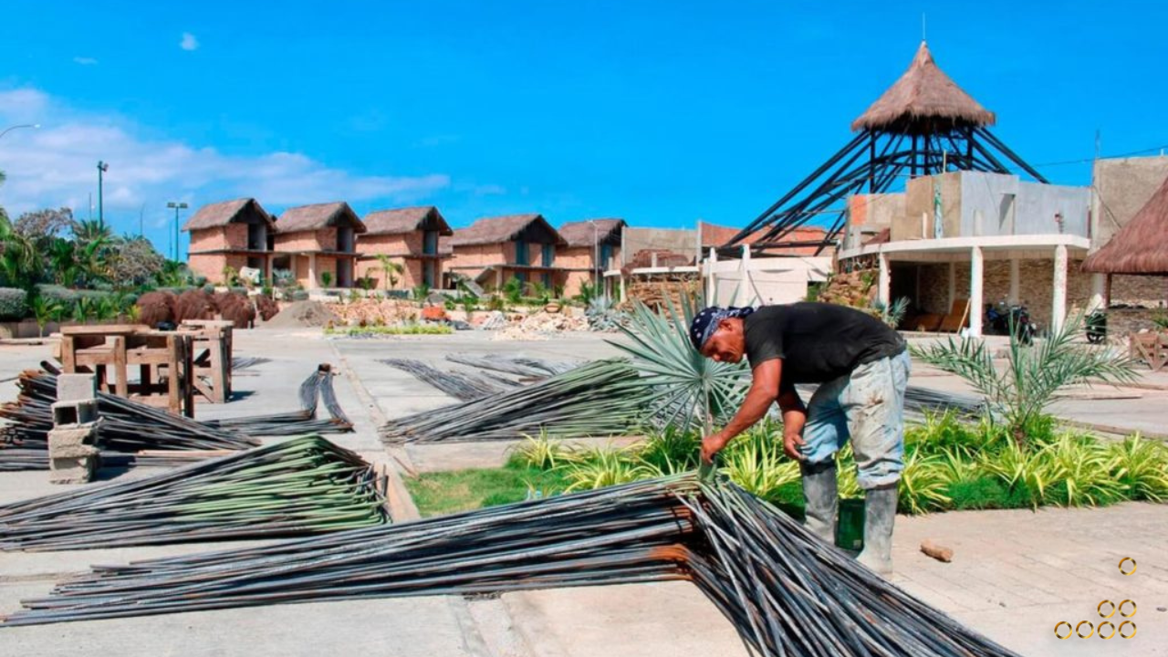 Avance de 65 % registra construcción de complejo turístico en La Guaira