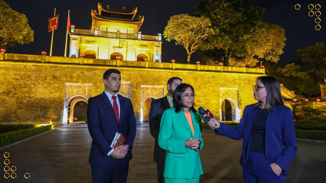 Vicepresidenta Rodríguez: Venezuela y Vietnam van a construir un futuro común