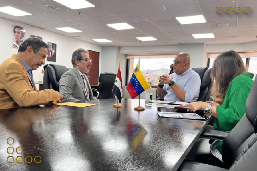 Venezuela y Siria intercambian experiencias en áreas productivas y comerciales