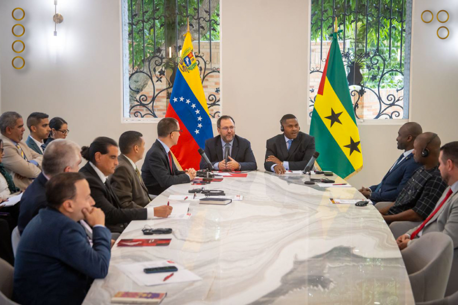 Santo Tomé y Príncipe suscribe Memorándum de Entendimiento con Proyecto AgroAlba en Venezuela
