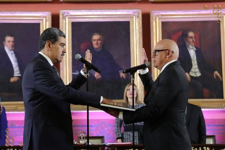 Nicolás Maduro Moros asume tercer mandato como presidente de la República Bolivariana de Venezuela