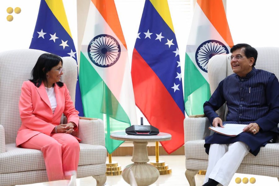Venezuela e India firman acuerdo de cooperación digital y fortalecen lazos comerciales