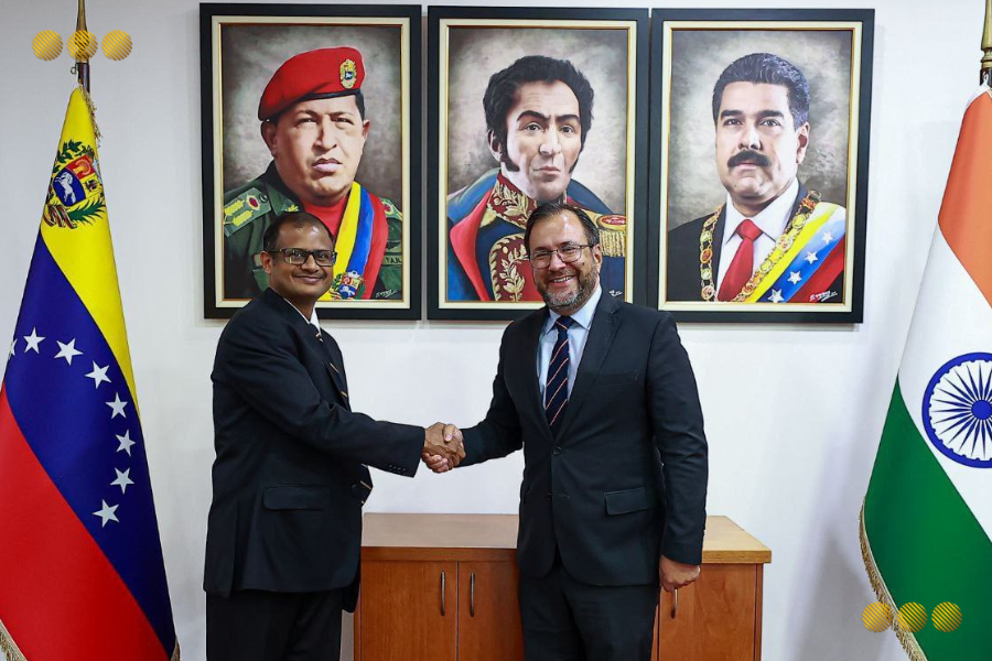 Venezuela e India reafirman cooperación en ámbitos político, energético y comercial