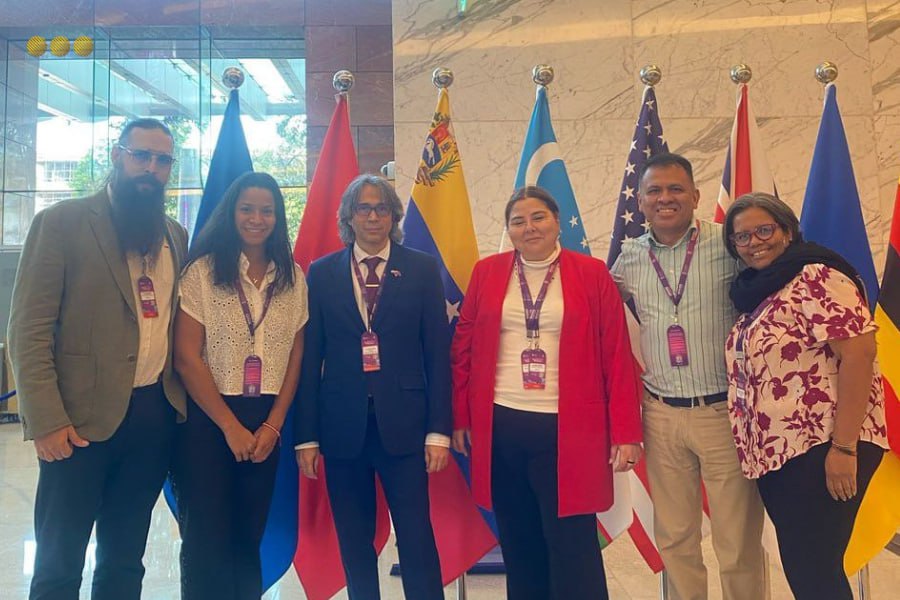Delegación de Venezuela asiste a Cumbre Mundial Audiovisual y del Entretenimiento en Mumbai