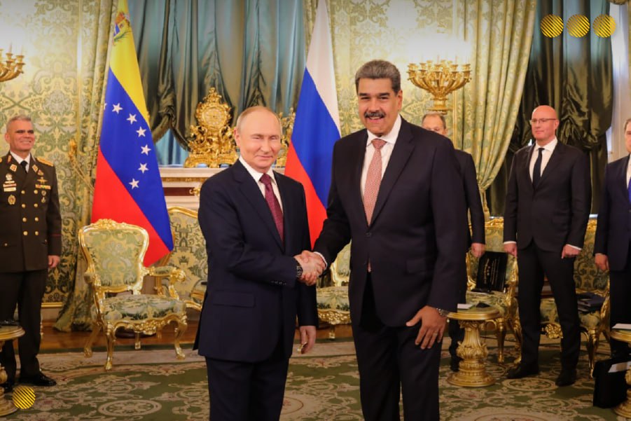 Presidente Nicolás Maduro sostiene encuentro con su par ruso Vladimir Putin