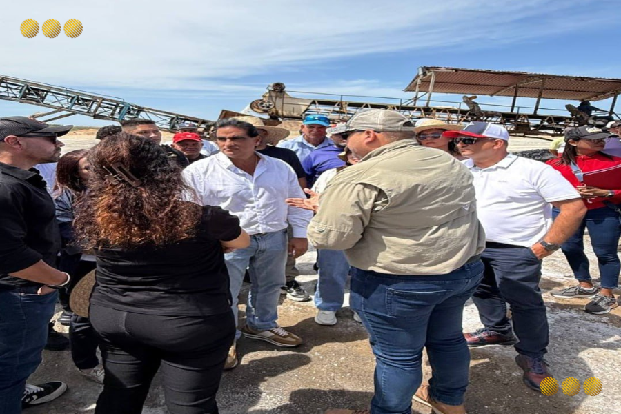 Gobierno nacional inspeccionan polo de desarrollo industrial en el estado Sucre