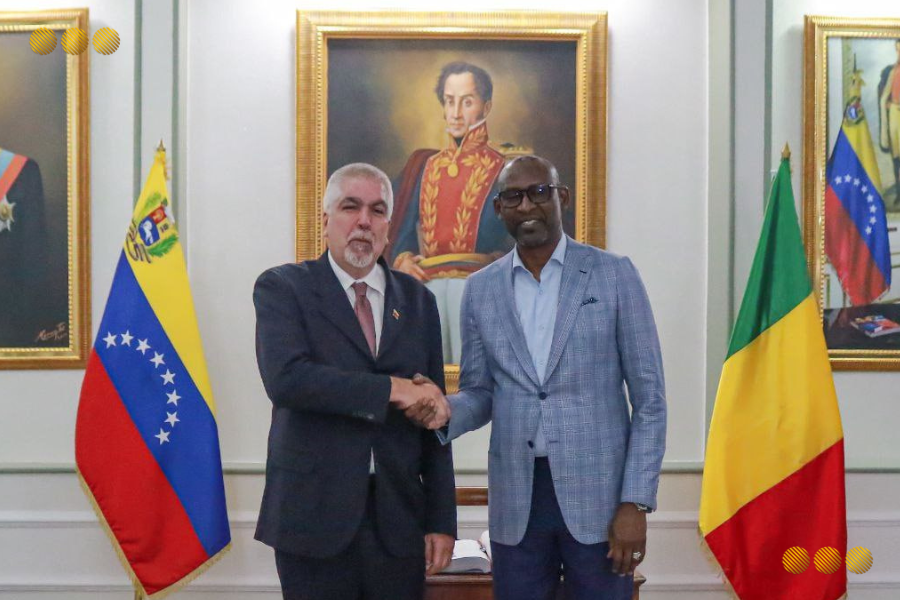 Ministro de Asuntos Exteriores de Mali llega a Venezuela para fortalecer la cooperación bilateral