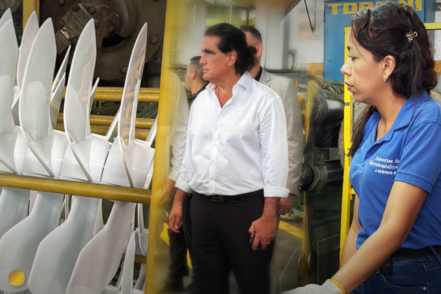 Alex Saab: se reactiva la planta de Inelec en Maracay y se fabricará la marca Taurus 100 % nacional